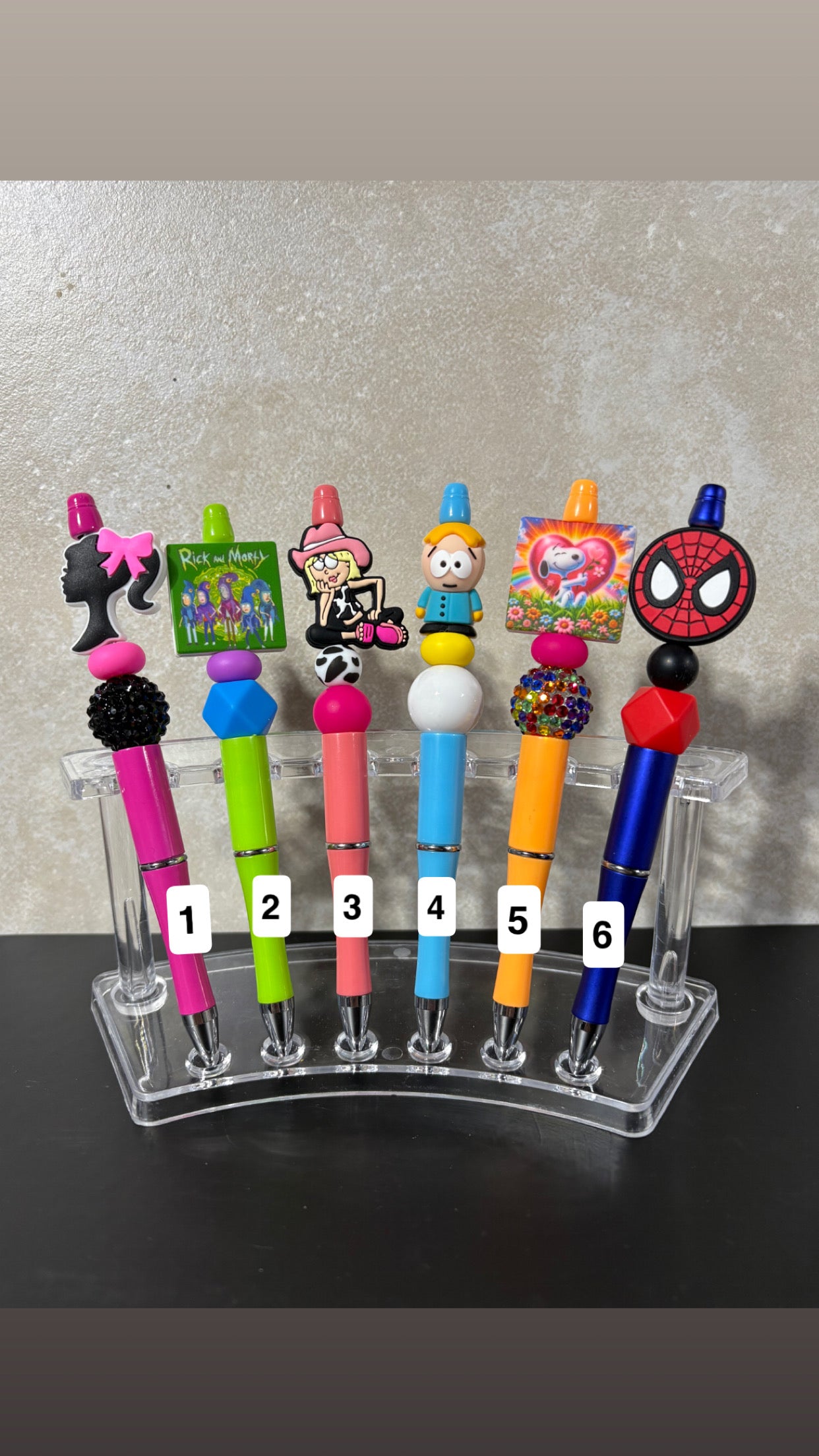 Character Pens