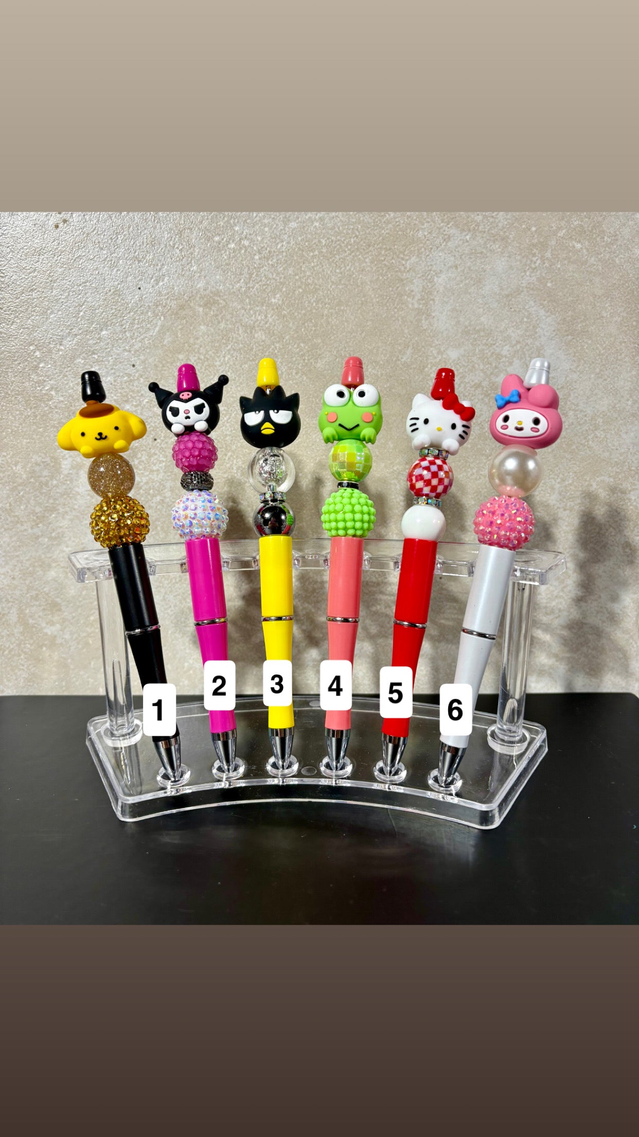 Character Pens