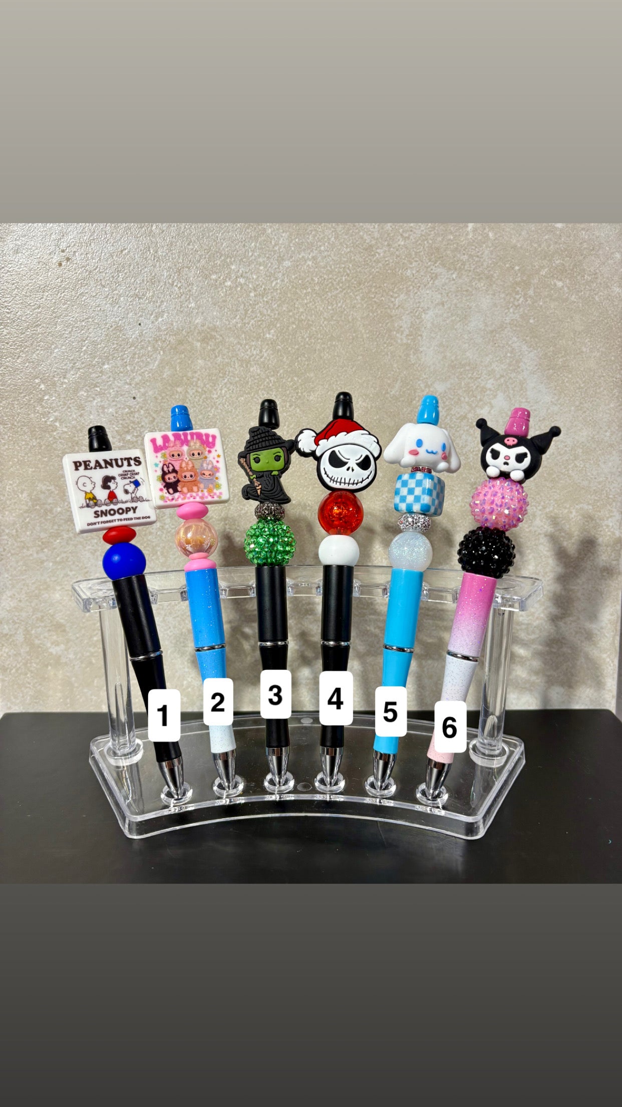 Character Pens